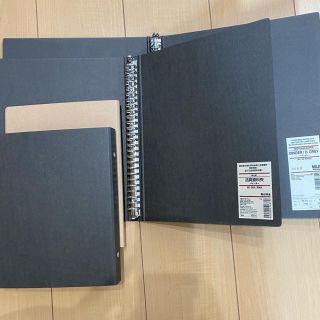 ムジルシリョウヒン(MUJI (無印良品))の無印良品　バインダー4点(ファイル/バインダー)