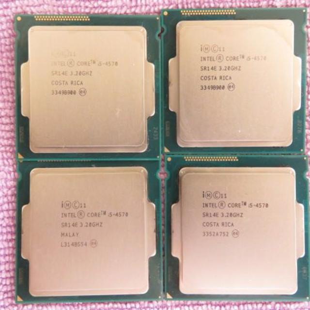 Intel  Core i5-4570 3.20GHz 品12個セットPC/タブレット