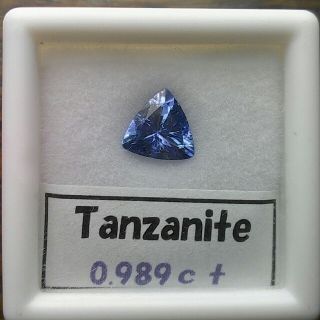 ダスコ様専用 タンザナイトルース　0.989ct　ソーティング付き(その他)