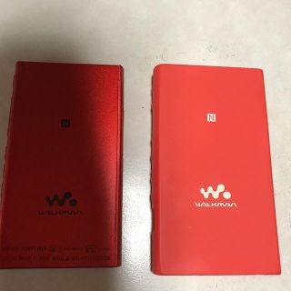 ウォークマン(WALKMAN)のSONY  WALKMAN  A35   シリコンケース付き(ポータブルプレーヤー)