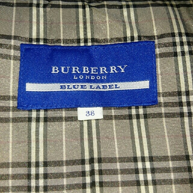 BURBERRY バーバリーブルーレーベル ダウンジャケットの通販 by ひろ's shop｜バーバリーブルーレーベルならラクマ BLUE LABEL - 即納高評価
