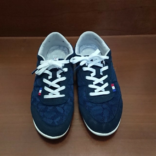 le coq sportif(ルコックスポルティフ)のルコック スポルティフ スニーカー ネイビー 23cm レディースの靴/シューズ(スニーカー)の商品写真