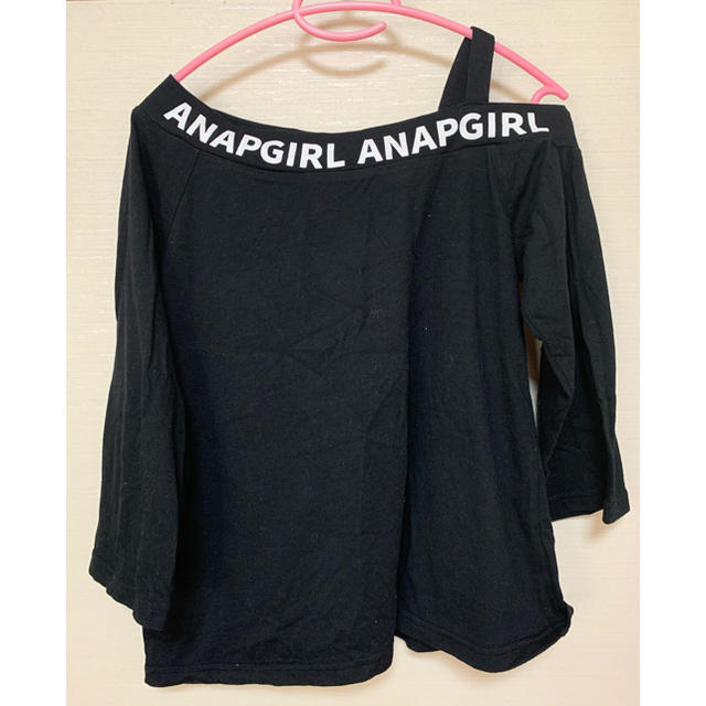 ANAP(アナップ)のANAPGIRL カットソー キッズ/ベビー/マタニティのキッズ服女の子用(90cm~)(Tシャツ/カットソー)の商品写真