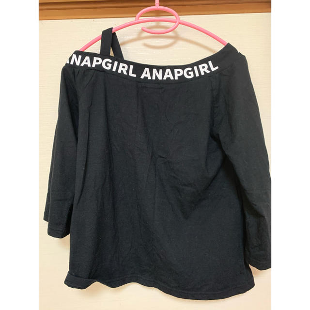 ANAP(アナップ)のANAPGIRL カットソー キッズ/ベビー/マタニティのキッズ服女の子用(90cm~)(Tシャツ/カットソー)の商品写真