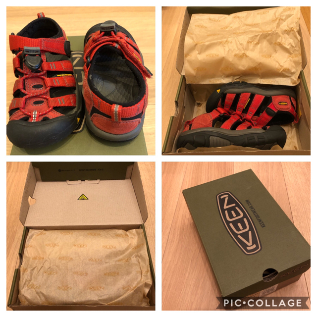 KEEN(キーン)のKEEN  キーン　キッズ　サンダル キッズ/ベビー/マタニティのキッズ靴/シューズ(15cm~)(サンダル)の商品写真