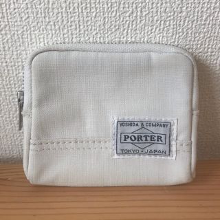 ポーター(PORTER)のポーター小銭入れ【白】(コインケース/小銭入れ)