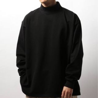 20SS 新品 Graphpaper L'ECHOPPE モックネック 黒(Tシャツ/カットソー(七分/長袖))