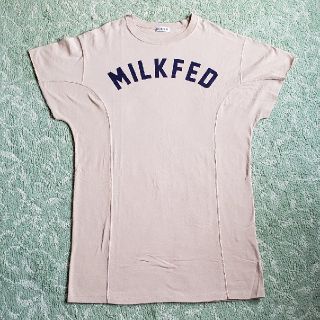 ミルクフェド(MILKFED.)のMILKFED. (ミルクフェド)  半袖ワンピース(ひざ丈ワンピース)