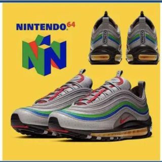 ナイキ(NIKE)の任天堂× ナイキ　AIRMAX97 エアマックス97 25cm(スニーカー)