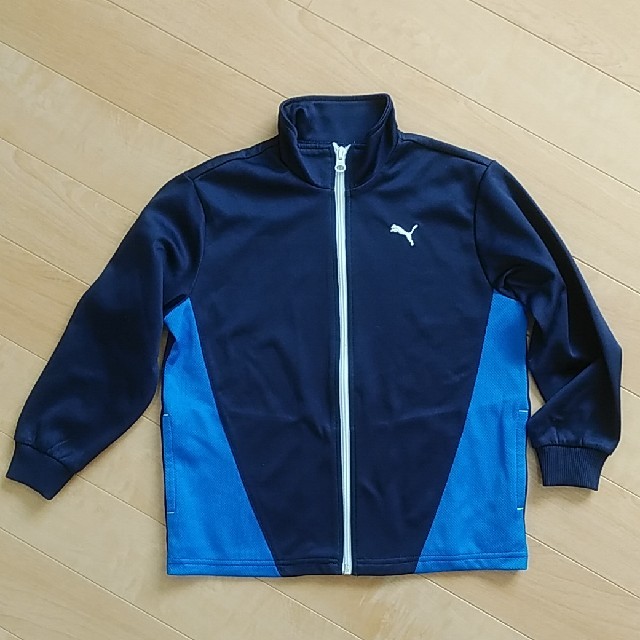 PUMA(プーマ)のプーマ PUMA  ジャージ 上 ネイビー 130 キッズ/ベビー/マタニティのキッズ服男の子用(90cm~)(その他)の商品写真