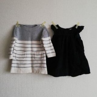 ベビーギャップ(babyGAP)のたほさん専用　女の子　Baby Gapワンピースセット　秋　冬　コーデ(ワンピース)