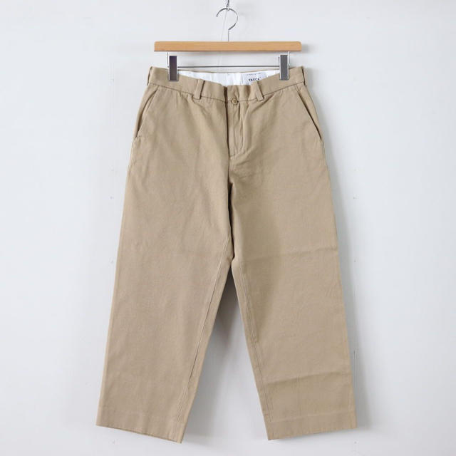 YAECA COTTON TWILL PANTS WIDE 19602 Sサイズ