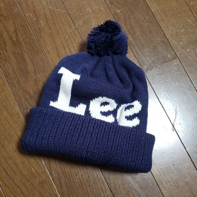 Lee(リー)の専用　新品　Lee　ニット帽　２点セット キッズ/ベビー/マタニティのこども用ファッション小物(帽子)の商品写真