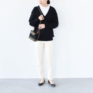 シンゾーン(Shinzone)のTHE SHINZONE ザ シンゾーン V-NECK KNIT ブラック(ニット/セーター)