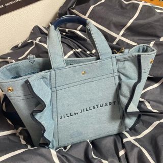 ジルバイジルスチュアート(JILL by JILLSTUART)のJILL by JILL STUART デニムトートショルダーバッグ(トートバッグ)