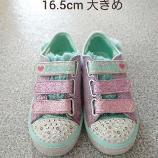 スケッチャーズ(SKECHERS)のスケッチャーズ 光る☆スニーカー 16.5cm(スニーカー)