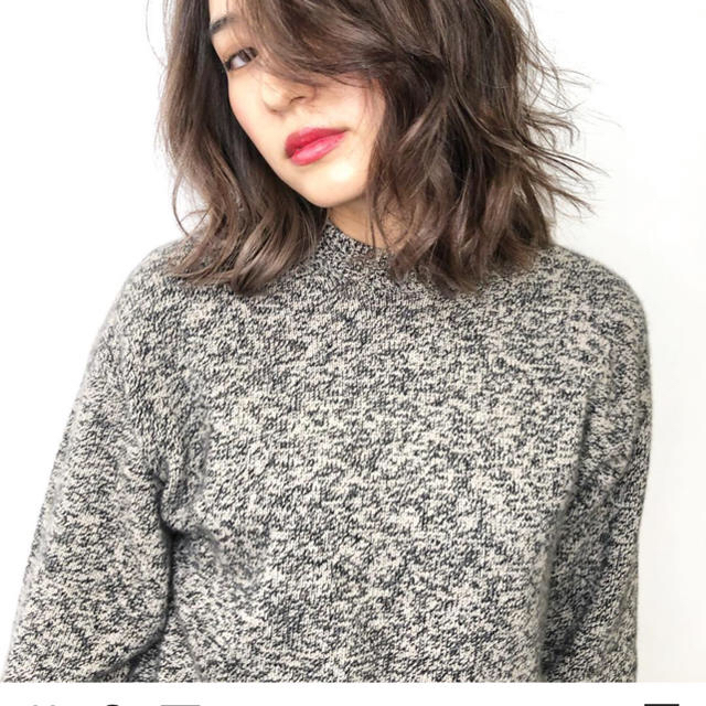 オーラリー カシミヤ ベビーカシミア ニット セーター 美品 - ニット
