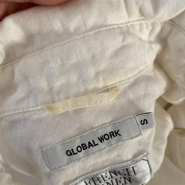 GLOBAL WORK(グローバルワーク)のフレンチリネン コットンシャツ メンズのトップス(シャツ)の商品写真