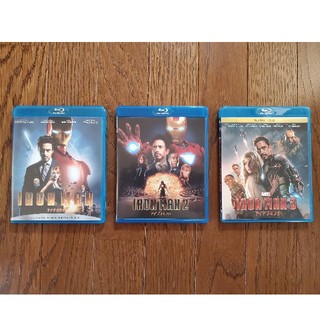 アイアンマン1~3　Blu-ray　セット(外国映画)