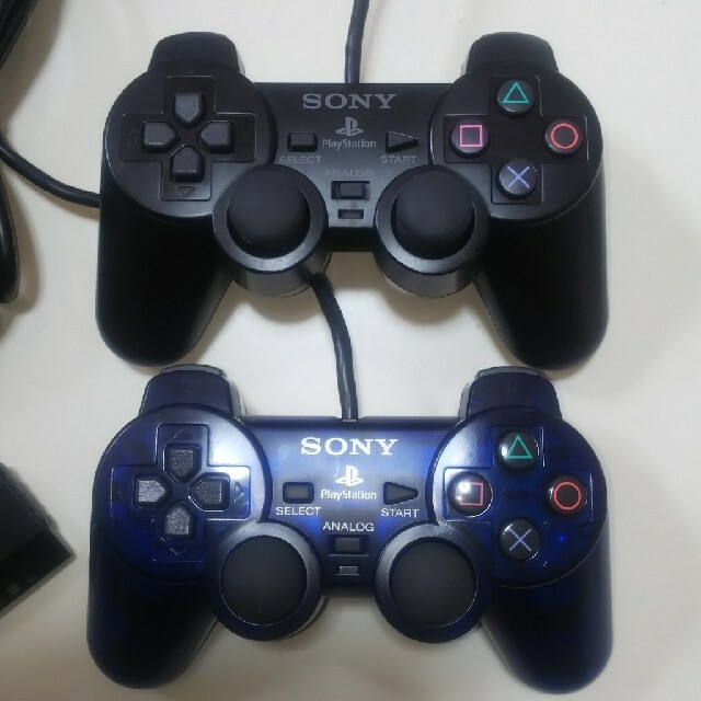 PlayStation2(プレイステーション2)のコントローラー エンタメ/ホビーのゲームソフト/ゲーム機本体(家庭用ゲームソフト)の商品写真