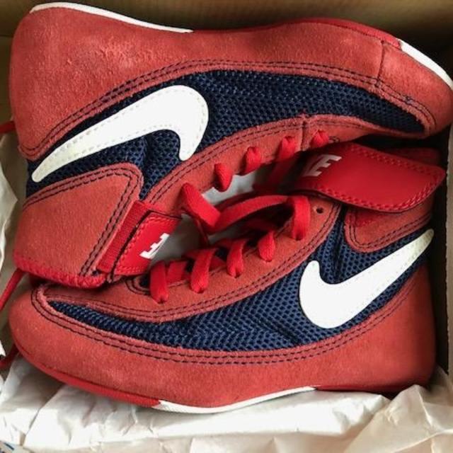 USA限定モデル☆子供用ボクシングレスリングNIKEスピードスイープ18.5cm | フリマアプリ ラクマ
