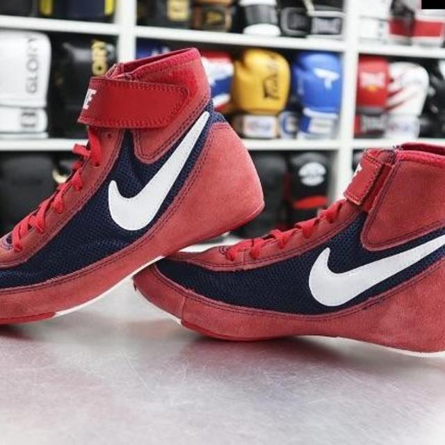 USA限定モデル☆子供用ボクシングレスリングNIKEスピードスイープ18.5cm