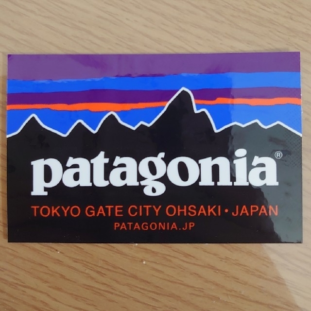 patagonia(パタゴニア)のパタゴニア patagonia ステッカー 大崎 限定 スポーツ/アウトドアのアウトドア(その他)の商品写真