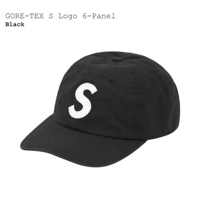 Supreme GORE-TEX S LOGO CAP Sロゴ キャップ 黒帽子