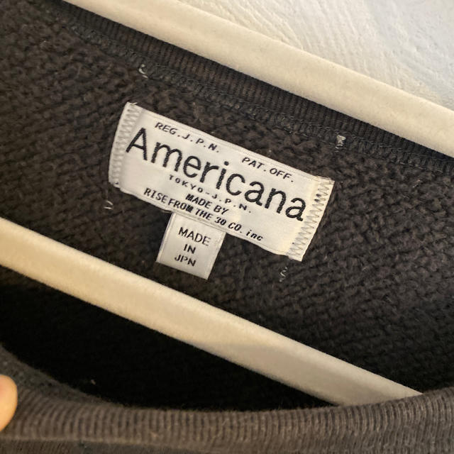 AMERICANA(アメリカーナ)のAmericana レディース裏起毛スウェット レディースのトップス(トレーナー/スウェット)の商品写真