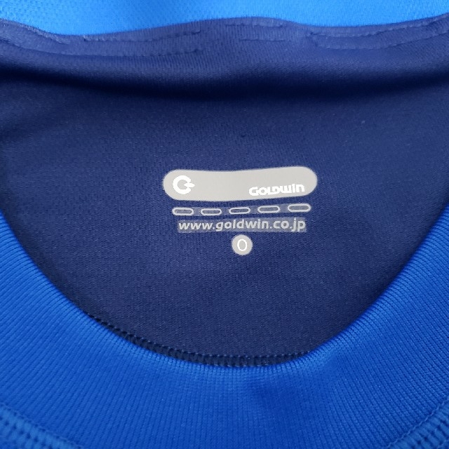 GOLDWIN(ゴールドウィン)のカターレ富山選手用トレーニングウェア(長袖・ブルー・Ｏサイズ) スポーツ/アウトドアのサッカー/フットサル(ウェア)の商品写真