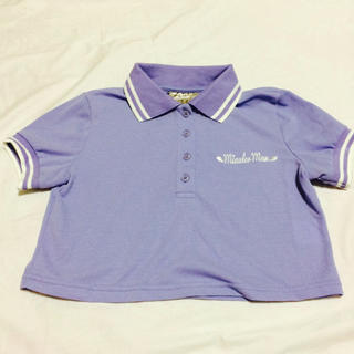 ミオレミュー(Miauler Mew)のMiauler Mew  紫ポロシャツ(ポロシャツ)
