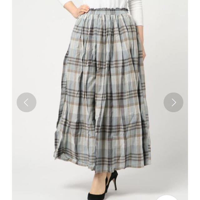 SM2(サマンサモスモス)のSM2 チェックマキシスカート レディースのスカート(ロングスカート)の商品写真