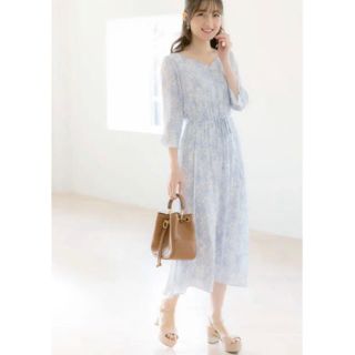 トッコ(tocco)のさくらさま専用　　　　　花柄ワンピース💓　トッコクローゼット(ロングワンピース/マキシワンピース)