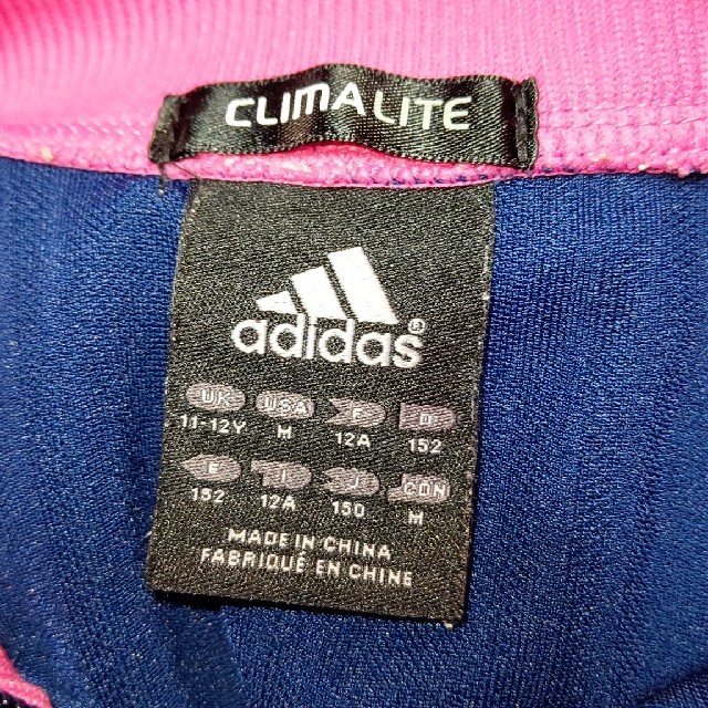 adidas(アディダス)のアディダスジャージ キッズ/ベビー/マタニティのキッズ服女の子用(90cm~)(ジャケット/上着)の商品写真