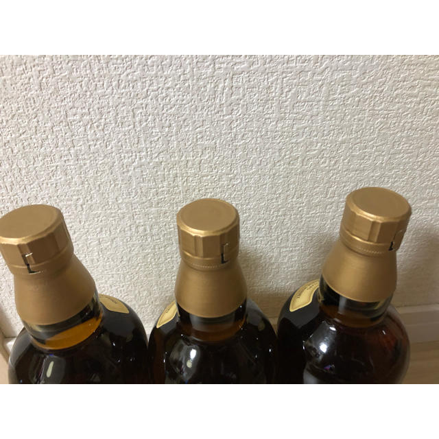 サントリー(サントリー)のサントリー 山崎 12年 700ml 3本  値下げ 食品/飲料/酒の酒(ウイスキー)の商品写真