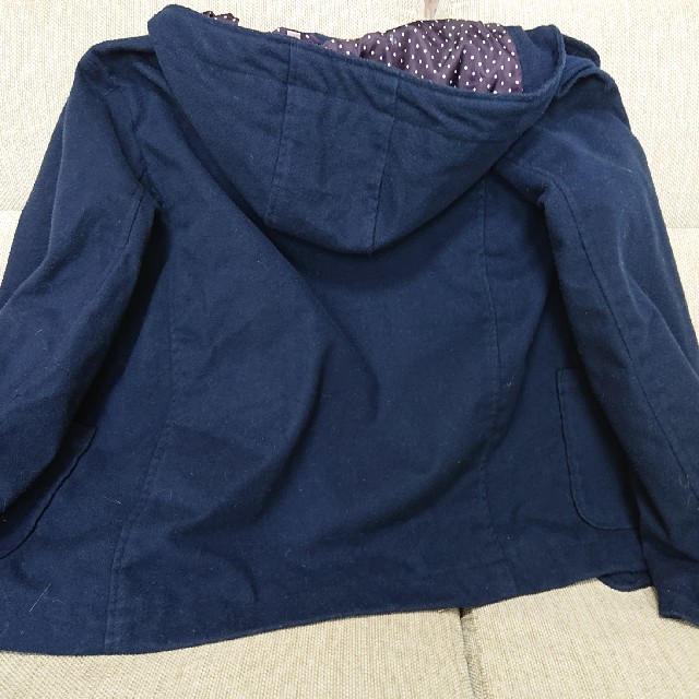 キッズ ダッフルコート キッズ/ベビー/マタニティのキッズ服女の子用(90cm~)(コート)の商品写真