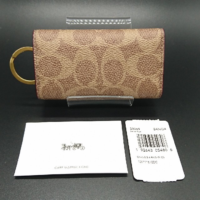 COACH(コーチ)の（SKY様専用）【新品】COACHキーケース33069B4NQ4×② レディースのファッション小物(キーケース)の商品写真