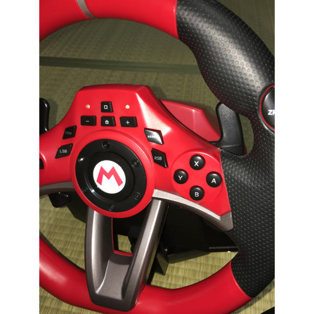 マリオカートレーシングホイールDX for Nintendo Switch エンタメ/ホビーのゲームソフト/ゲーム機本体(その他)の商品写真