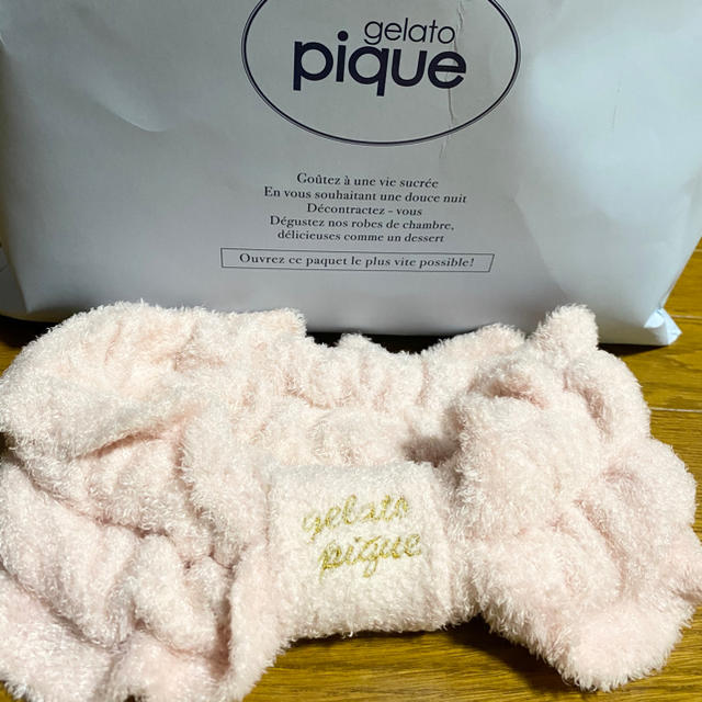 gelato pique(ジェラートピケ)のgelato piqueジェラートピケセット♡ヘアバンド・腹巻♡ レディースのルームウェア/パジャマ(ルームウェア)の商品写真