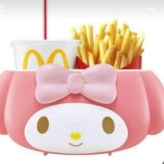 マイメロディ(マイメロディ)のマクドナルド　ドリンク&ポテトホルダー　マイメロディ(車内アクセサリ)