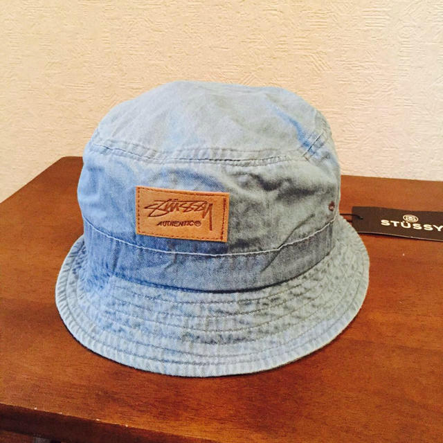 STUSSY(ステューシー)のSTUSSY バケットハット 水色系 レディースの帽子(ハット)の商品写真