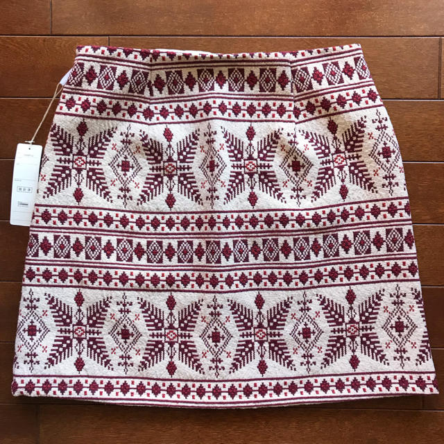 SABUROKU(サブロク)の新品 サブロク saburoku ミニスカート 洗濯可 ノルディック ゴブラン織 レディースのスカート(ミニスカート)の商品写真