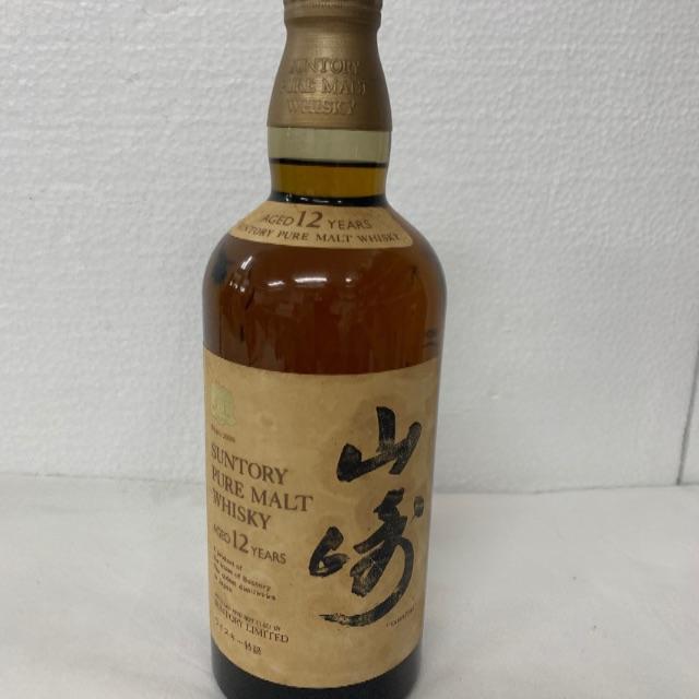 サントリーピュアモルトウイスキー山崎12年　760ml  食品/飲料/酒の酒(ウイスキー)の商品写真