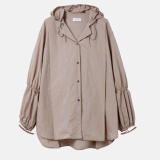 リステア(RESTIR)のアイレネ  Hooded shirt(ナイロンジャケット)