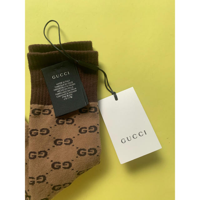 Gucci(グッチ)のGucci 🤎 ソックス レディースのレッグウェア(ソックス)の商品写真