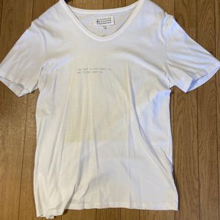 マルタンマルジェラ(Maison Martin Margiela)のmaison martin margiela stripe Tshirt 44(Tシャツ/カットソー(半袖/袖なし))