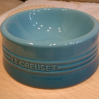 ルクルーゼ(LE CREUSET)のLe Creuset ペットボール M カリビアンブルー(犬)