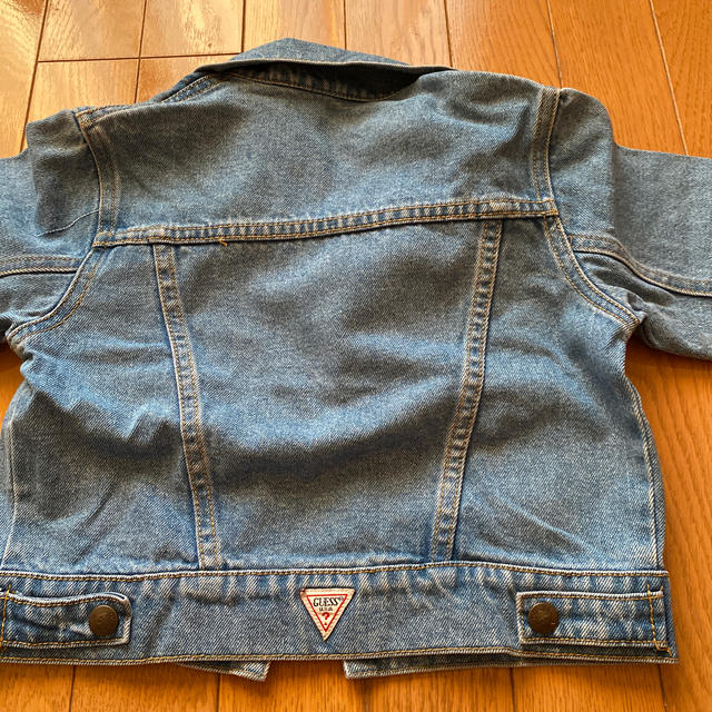 GUESS(ゲス)のGUESS JEANSキッズデニムブルゾン キッズ/ベビー/マタニティのキッズ服女の子用(90cm~)(ジャケット/上着)の商品写真