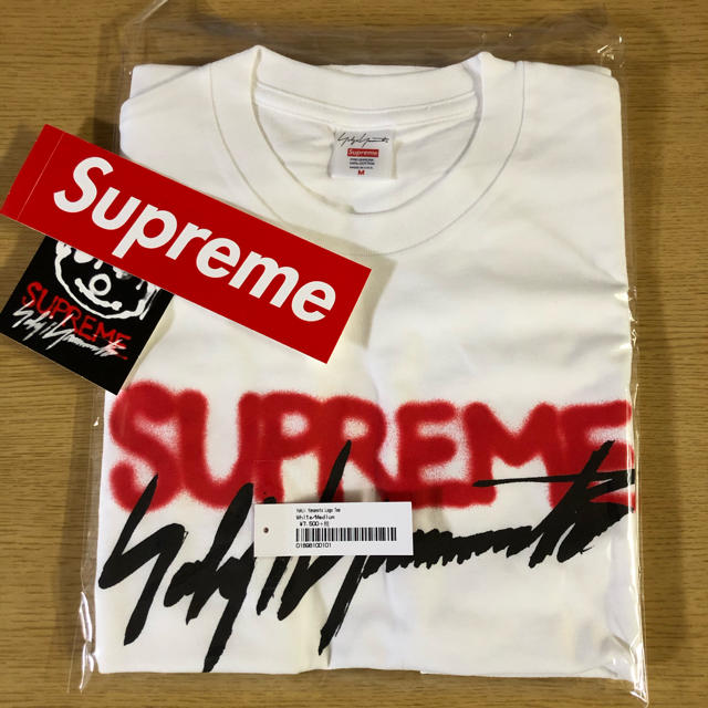 SupremeシュプリームYohji YamamotoコラボロゴTシャツ