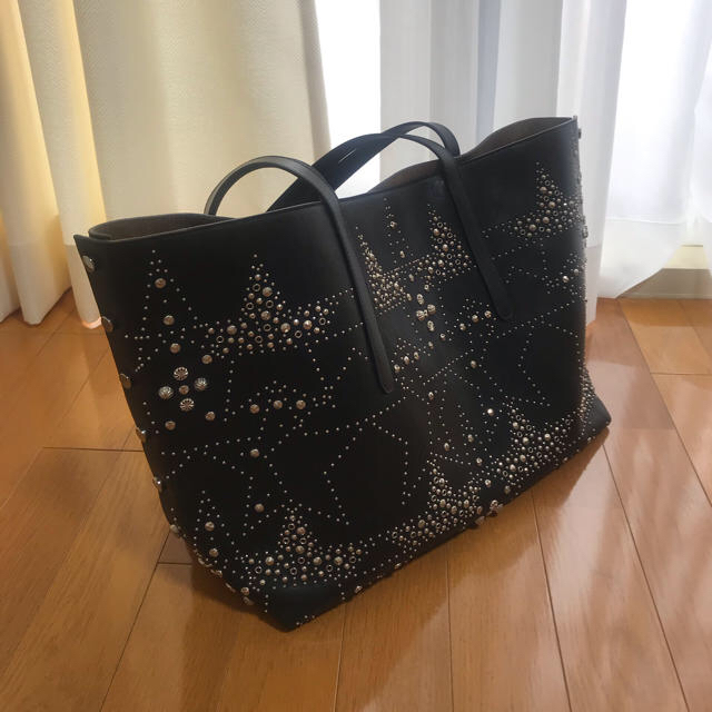 本日限定 Jimmy Choo スタッズレザートート ピムリコロック